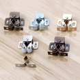 thumbnail image 4 of Pack of Door Catches Double Roller Strong Hold Cupboard Cabinet Door Catches with Screws Twin Roller Closet Catches, 4 of 4