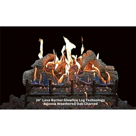 Grand Canyon LAFV-24-VEP 24 in. Lava Front View Propane Variable Electronic Ignition Burner