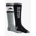 thumbnail image 4 of Burton Women's Weekend Midweight Snowboard Socks 2 Pack (True Black New, S/M (4-7)), 4 of 4