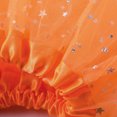 thumbnail image 7 of Oalirro Ballet Skirt Gift for Kids Mini Skirt Women Star Sequins Mesh Pleated Tulle Princess Skirt with LED Small Bulb Skirt Orange, 7 of 7