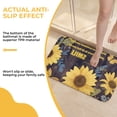 thumbnail image 4 of BSHAPPLUS Shower Curtain Set Sunflower Bathroom Sets with Shower Curtain and Rugs Waterproof Shower Curtain 12 Hooks for Bathroom 71 x 71 inches, 4 of 10