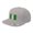 Silver, variant on Snapback Hat for Men Flat Brim Hats Nigeria Embroidery Embroidered Flat Bill Hat Acrylic Silver Design Only