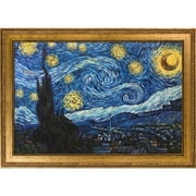 La Pastiche Vincent Van Gogh 'Starry Night' (Luxury Line) Hand Painted Oil Reproduction