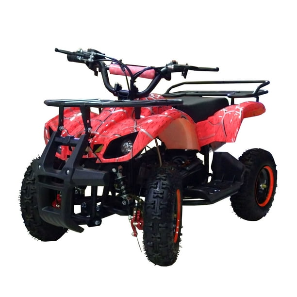 Montable Infantil Cuatrimoto a Gasolina Importacion Spider Rojo