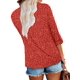 thumbnail image 4 of Camiseta tipo túnica ROSELINLIN de manga larga, holgada, para mujer, RedDot S, 4 of 5