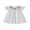 Dot White, variant on BemeyourBBs Kids Toddler Baby Girls 4th of July Dress Outfit Patriot Fourth of July Independence Day Clothes Flag Embroidery Dot Plaid Print Short Sleeve Dress Toddler Girl Summer Outfit