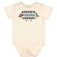 thumbnail image 3 of Inktastic Aunties Little Cowboy with Cowboy Hat and Boots Boys Baby Bodysuit, 3 of 5