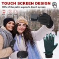 thumbnail image 4 of Guantes de invierno Pixel Panda impermeables 3M Thinsulate para hombre y mujer, 4 of 6