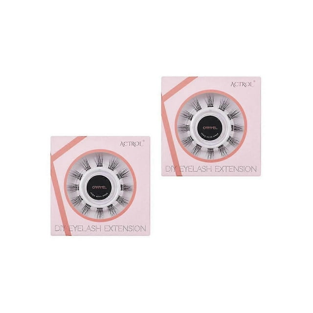 24pcs 3d Diy Cluster Eyelash Extension Fluffy Segmented Eyelash Bundle Soft Volumizing Cosmetic Ma