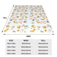 thumbnail image 3 of Sikiie Squirrel In The Forest Ultra-Soft Micro flannel Blanket Luxury All Seasons Warm Blanket for Bedding Sofa and Travel (4 sizes)-60"x50", 3 of 7