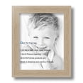 thumbnail image 2 of ArtToFrames 8" x 10" Natural Oak Picture Frame, 8x10 inch Brown MDF Poster Frame (WOM-4299), 3 Pack, 2 of 8