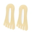 thumbnail image 4 of BLESIYA Five Toe Socks Boat Socks Portable Ankle Toe Socks for Casual Outdoor Ladies Skin, 4 of 8
