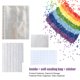 thumbnail image 1 of Cuadros Decorativos Libro de almacenamiento para pintura de diamantes contenedor de cuentas A5 Wdftyju  carpeta de álbum con bolsillos bolsas de plástico autoselladas organizador transparente de hojas su, 1 of 8