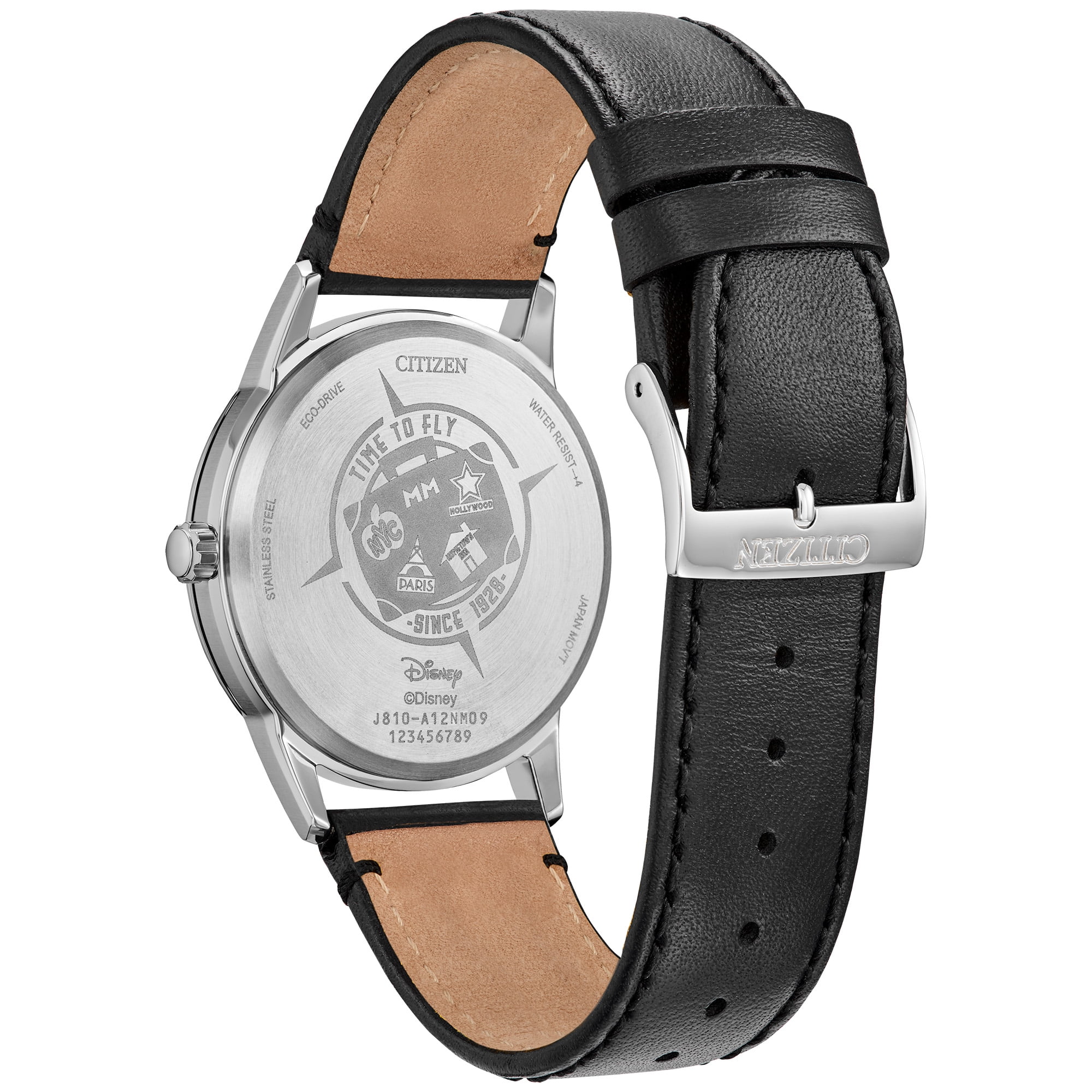 Citizen Eco-Drive Men's Disney Mickey Mouse & Pluto Take NYC Watch