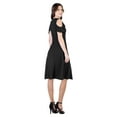 thumbnail image 4 of Womens Ruffle Cold Shoudler Dress, 4 of 10
