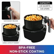 Total Chef Electric Air Fryer, 7 Cooking Presets, Digital Touch Controls