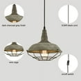 thumbnail image 3 of Farmhouse Plug in Pendant Light with 16 Feet Hanging Cord Hanging Lighting, 3 of 5