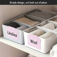 thumbnail image 2 of 20PCS Basket Labels Clip On, Removable Plastic Bin for Storage Bins, Pantry Organization and Storage Hanging Tags for Basket Cube Box, in Pink, 2 of 6