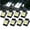 COB, variant on USB & Solar Powered Motion Sensor Clip Lights,Upgraded Solar Security Lights with 3 Modes, Ip65 Waterproof Clip for Yard Patio Garden Fence