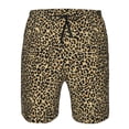 thumbnail image 4 of Naloa Leopard2 Men's Beach Shorts, Surfing shorts, Swim trunks, Quick Dry Swim Trunks for Surfing Beach Fun - X-Large, 4 of 9