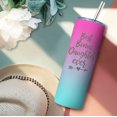 thumbnail image 4 of Best Bonus Daughter Gifts for Daughter In Law Birthday Mothers Day Gift from Mom Dad 20 oz Bonus Daughter Skinny Tumbler Christmas Gift For Step Daughter From Mother Father Cup Gifts with Lid Straw, 4 of 6