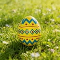 thumbnail image 3 of 6 Pack Easter Inflatables Outdoor Decorations 13.8 Inch Inflatable Easter Eggs for Lawn Garden Porch Yard Spring Holiday Party Blow Up Decor, 3 of 5