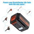thumbnail image 4 of 3000mAh 40V MAX Lithium-ion Battery for Black and Decker 40 Volt Power Tools LBX2040 LBXR36, 4 of 9