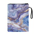 thumbnail image 2 of HELLHERO 1pcs Gift Bag Book Cover with Pocket Lightweight Polyester Book Storage Bag for Books Lovers Textbooks Friend 11.4 Inch X 8.66 Inch, Marble Pattern, 2 of 8