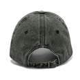 thumbnail image 5 of Washed Cotton Hats with Vintage Flag Design And Adjustable Fit, Great for Father’s Day Gifts Birthday Surprises Army Green, 5 of 5