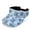 Blue Floral Pattern, variant on Chririnla Colorful Palm Tree Design Sports Visor for Men, Polyester Fabric Breathable Adjustable Strap Sports Sun Visor Hat for Boating Golf Running