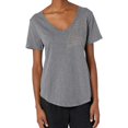 thumbnail image 5 of P.J. Salvage Womens Embroidered Star Pajama Sleep T-shirt, Grey, Small, 5 of 5