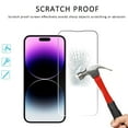 thumbnail image 2 of ZYQEEE 3 Pack HD Clear Screen Protector iPhone 16 Pro max - 6.9", Anti-Scratch Dust-Proof Tempered Glass Protective Film, Bubble-Free, Easy Install, 2 of 8