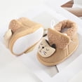 thumbnail image 2 of Baozhu Baby Shoes Boy Girl Booties Winter Warm Cartoon Animal Toddler Prewalkers Cotton Soft Anti-slip Infant Newborn Crib Shoes, 2 of 5