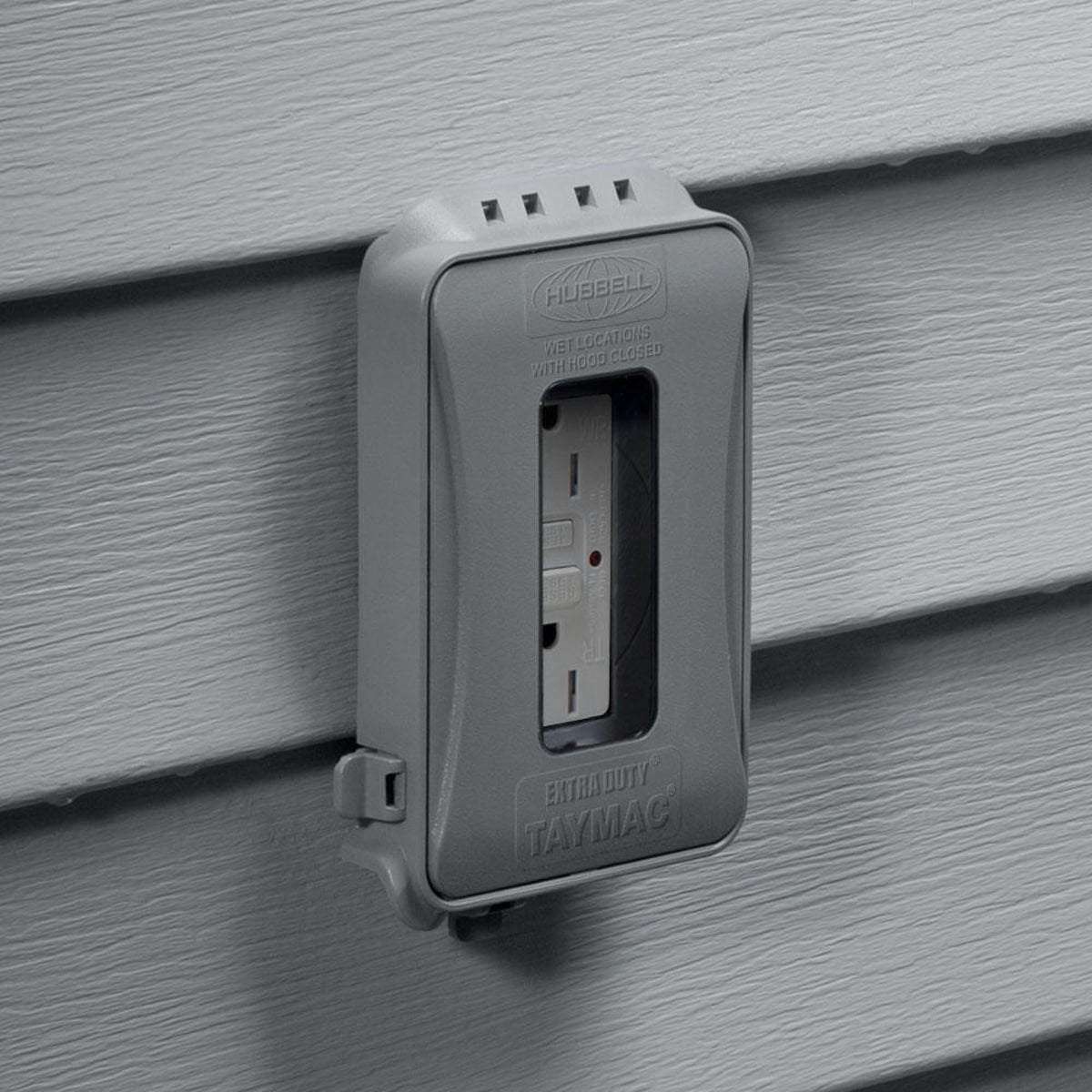 TayMac MG500GS Receptacle, Gray