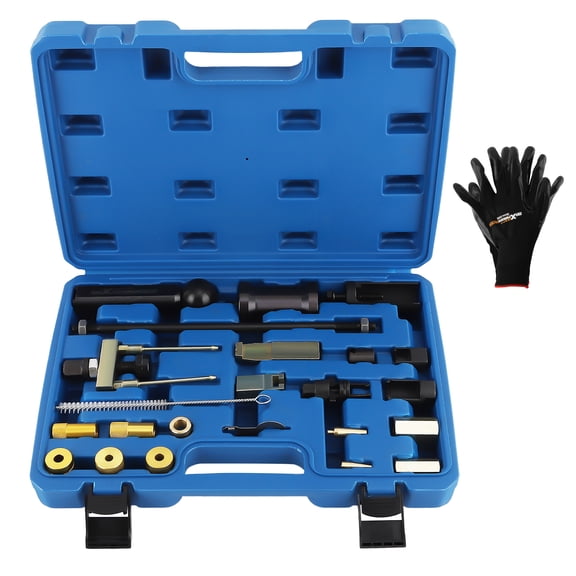 maXpeedingrods Fuel Injector Puller Removal Installer Kit, Injector Seal Install Tool for VW Audi 1.2 1.4 1.6 1.8 2.0 2.7 3.0 3.2 3.6 V6 4.2 V8 FSI TSI TFSI Petrol Diesel, for Volkswagen TDi 4 Cyl