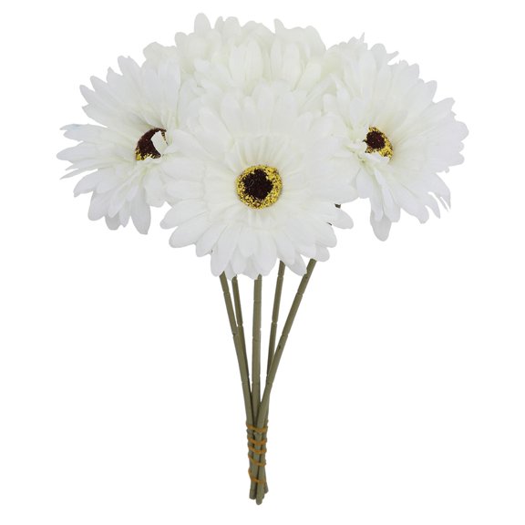 Clearance Under $10 Artificial flowers, Artificial Gerbera Bouquet Wedding Handheld Flower Home & Hotel Decor Rustic Country Style Flower Arrangement