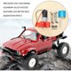 thumbnail image 2 of Caja de cambios de transmisión de metal, motor 370 con eje de transmisión, accesorios de actualización para coche RC C14 C24 B24 B36 MN D90 MN99S, rojo, 2 of 5