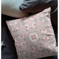 thumbnail image 4 of Love and Liberty Indoor/Outdoor Pillow with Removable Cover in Muted Pink White 20x20, 4 of 5