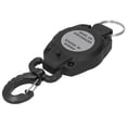 thumbnail image 3 of Fyydes Hook Key Ring,Black Retractable Keychain Telescopic Carabiner Holder Anti‑Lost Diving Hook Key Ring,Diving Keychain, 3 of 8