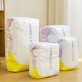 thumbnail image 4 of Vacuum Storage Bag, Compression Pouch, Space Saver, Quick Air Expulsion and Airtight Double Zipper for Closet Shelves, Travel Suitcases and Storage Bins., 4 of 5