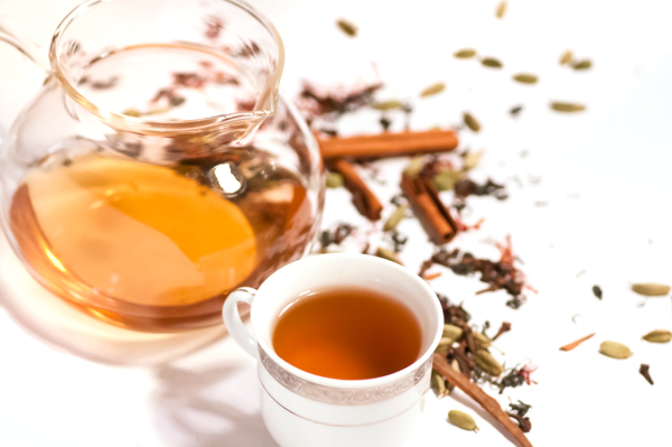 Sweet Hot Energy - Green Tea, Saffron, Cinnamon, Cardamom, Ginger