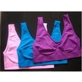 thumbnail image 1 of Sujetador de mujer, chaleco sin costuras de una sola capa, envuelto en el pecho, para dormir, yoga, chaleco deportivo, 1 of 1