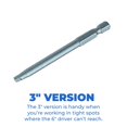 thumbnail image 4 of Combo Driver Bit Kreg DDS #2 Square de 7,5 cm y 15 cm, 4 of 7