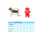 thumbnail image 4 of Traje impermeable para mascotas, reflectante, doble capa, transpirable, pantalón de cuatro esquinas (XS) Rojo, 4 of 4