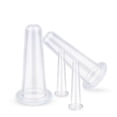 thumbnail image 2 of 4Pcs Eye Face Cupping Cup Kit Small XS Vacuum Massage Tool Silicone Facial Cupping Set (2 Small + 2 Large), 2 of 5
