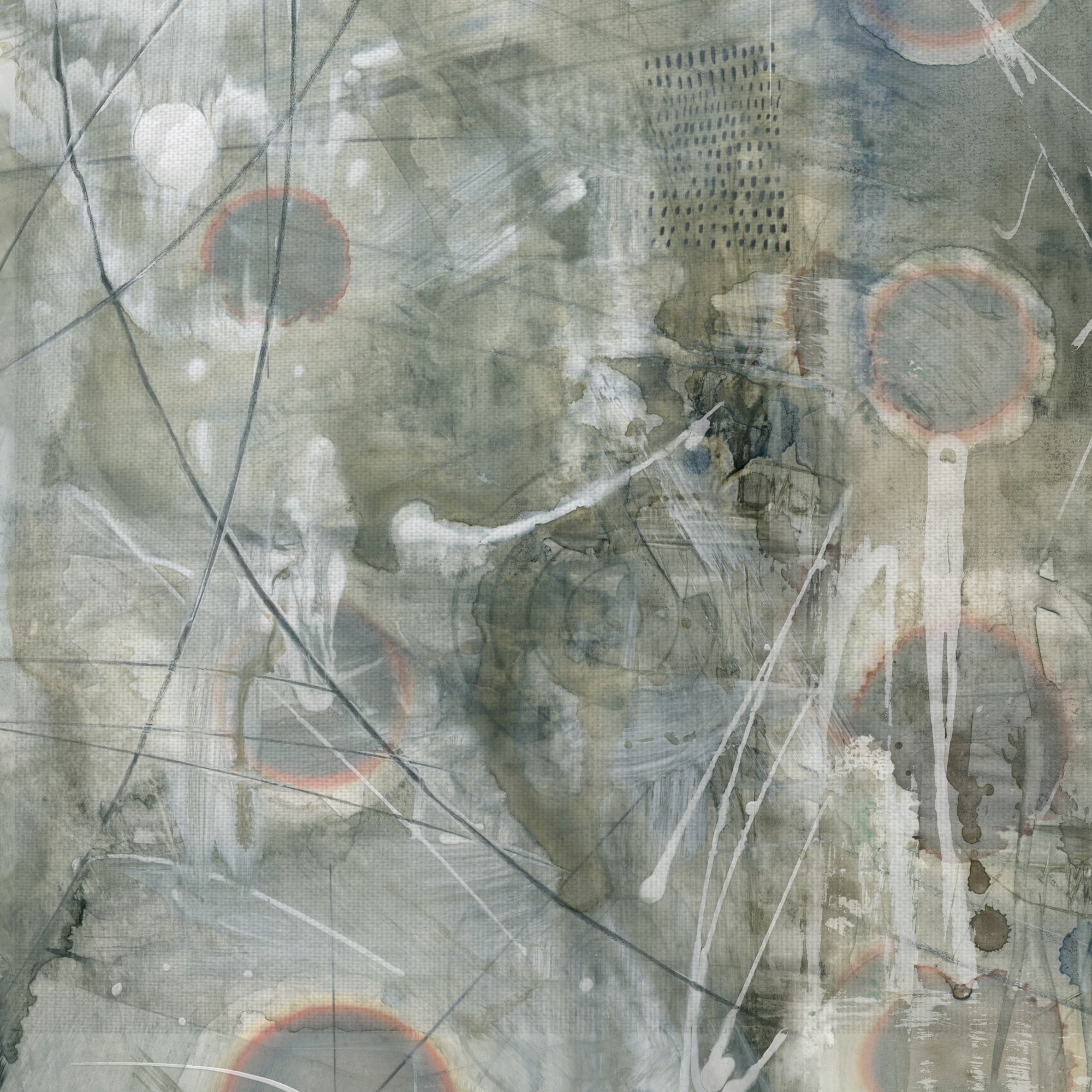 Recurrent Frequencies by Carol Robinson Wrapped Canvas Painting Art Print