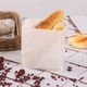 thumbnail image 3 of Bolsas de papel kraft blancas, abiertas y resistentes al aceite, para pollo frito, papas fritas, alimentos horneados, embalaje a prueba de grasa, 100 unidades por juego., 3 of 3
