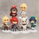 thumbnail image 2 of Genshin Impact Paimon Lumine Aether Amber Diluc Ragnvindr Barbatos Muñecas en miniatura de PVC Juguetes Figuras coleccionables 6 unids / set Gao Jinjia LED, 2 of 2
