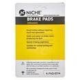 thumbnail image 2 of Niche Brake Pad Set for Honda Shadow Aero 750 Organic Motorcycle 519-KPA2536D, 2 of 5
