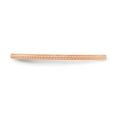 thumbnail image 2 of Diamond2Deal 14k Rose Gold 1.2mm Beaded Women's Stackable Band Size 9.5, 2 of 3